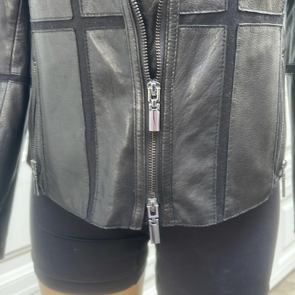 Black Sheep Leather Jacket Size 10 Made in Germany - Picture 4 of 10